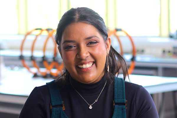 Fabiha Chowdury smiling