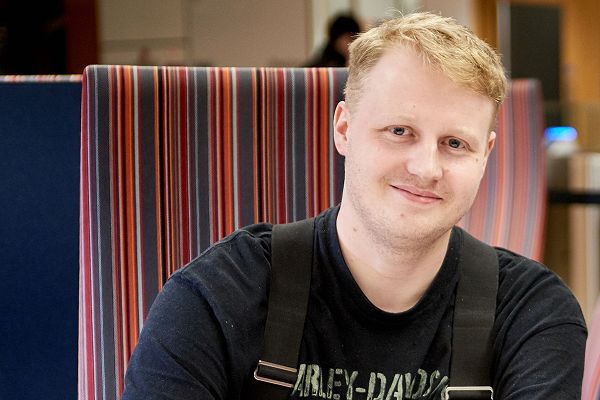 Mason MacAlister smiling