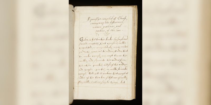 A page of old fashioned cursive handwriting 