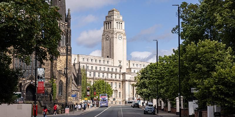 View of the Parkinson Building from Woodhouse Lane