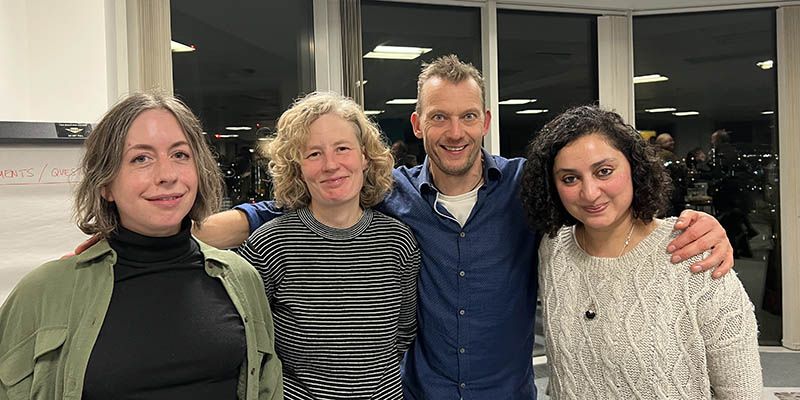Dr Katy Wright, Dr Helen Graham, Professor Paul Chatterton and Dr Radhika Borde.
